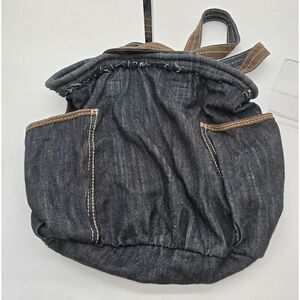 Thirty-One Denim Tote Bag With Pockets & Zippered Compartments